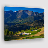 Moonlight Basin Golf Club, The Reserve Course Hole 11, Big Sky, Montana, Golf Art Print, Golf Lover, Canvas Prints Wall Art Decor
