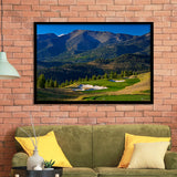 Moonlight Basin Golf Club, The Reserve Course Hole 11, Big Sky, Montana, Golf Sport Print, Framed Art Prints Home Decor