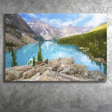 Moraine Lake Canvas Prints Wall Art Decor - Paiting Canvas, Art Prints, Wall Decor, For Sale