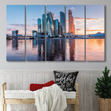 Moscow, Moscow 5 Panels B,Large Canvas,Canvas Prints Wall Art Home Decor