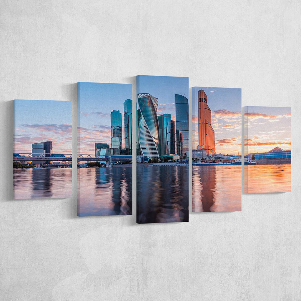 Moscow, Moscow Multi Panels,Canvas Prints Wall Art Home Decor