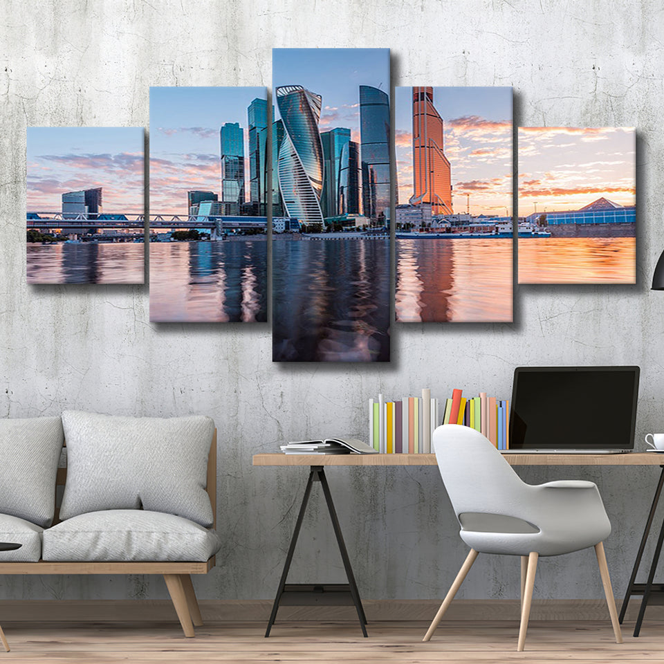 Moscow, Moscow Multi Panels,Canvas Prints Wall Art Home Decor