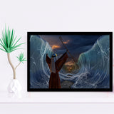 Moses Exodus Route Crossing the red sea Framed Art Prints Wall Decor - Painting Art, Wall Art, Home Decor