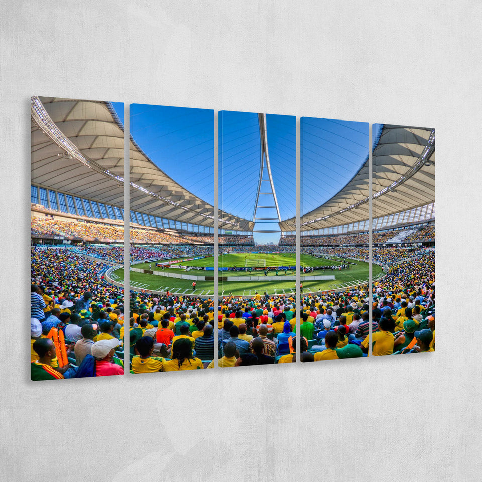 Moses Mabhida Stadium, Stadium Canvas, Sport Art, Gift for him,100 Multi Panels B, Canvas Prints Wall Art Decor