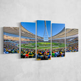 Moses Mabhida Stadium, Stadium Canvas, Sport Art, Large Canvas,V1 Multi Panels, Canvas Prints Wall Art Decor