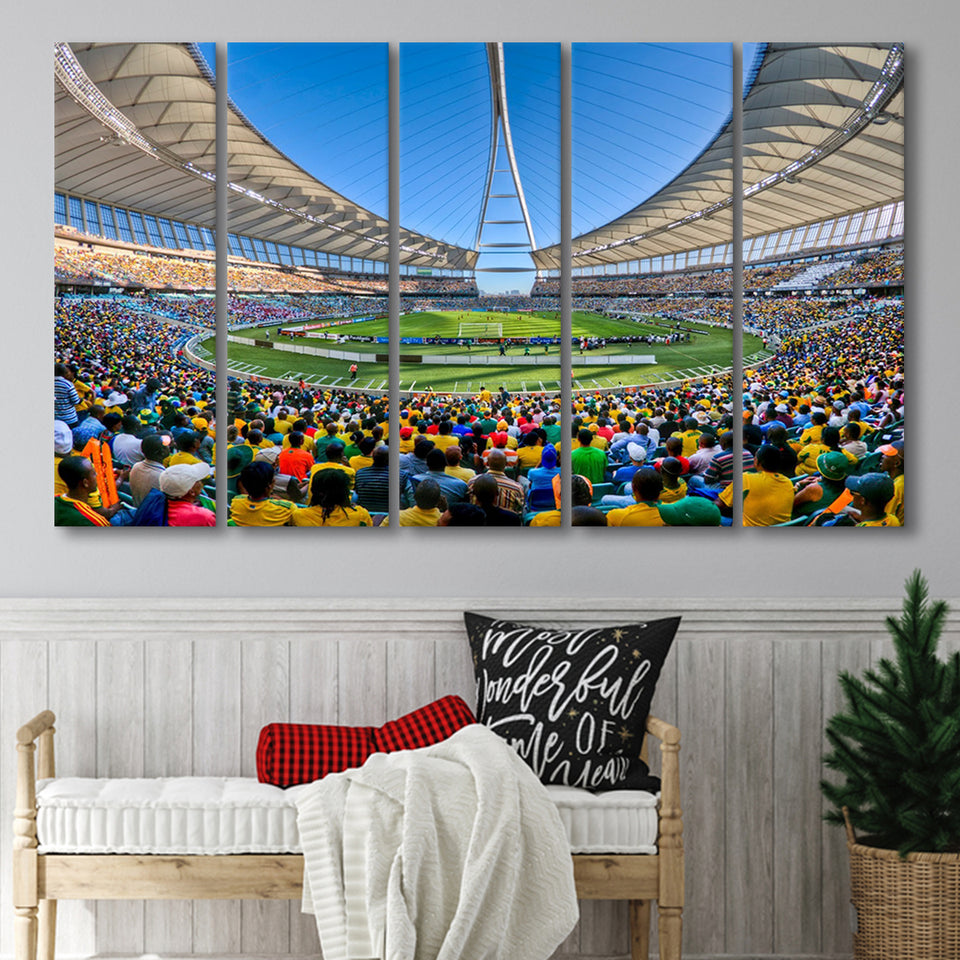 Moses Mabhida Stadium, Stadium Canvas, Sport Art, Gift for him,100 Multi Panels B, Canvas Prints Wall Art Decor