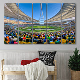 Moses Mabhida Stadium, Stadium Canvas, Sport Art, Gift for him,100 Multi Panels B, Canvas Prints Wall Art Decor