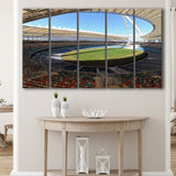 Moses Mabhida Stadium, Stadium Canvas, Sport Art, Gift for him, Multi Panels B, Canvas Prints Wall Art Decor