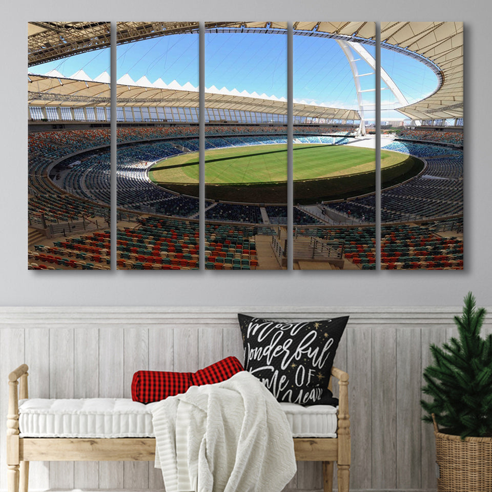 Moses Mabhida Stadium, Stadium Canvas, Sport Art, Gift for him, Multi Panels B, Canvas Prints Wall Art Decor