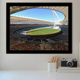 Moses Mabhida Stadium, Stadium Canvas, Sport Art, Gift for him, Framed Art Prints Wall Art Decor, Framed Picture