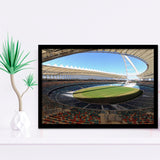Moses Mabhida Stadium, Stadium Canvas, Sport Art, Gift for him, Framed Art Prints Wall Art Decor, Framed Picture