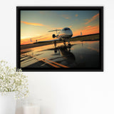 Most Popular Best Plane Framed Canvas Prints Wall Art Decor - Painting Canvas, Black Framed Picture