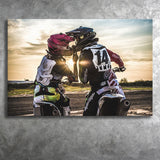 Motocross Love Canvas Art, Motocross Gift Canvas Prints Wall Art Home Decor - Painting Canvas, Ready to hang