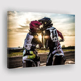 Motocross Love Canvas Art, Motocross Gift Canvas Prints Wall Art Home Decor - Painting Canvas, Ready to hang
