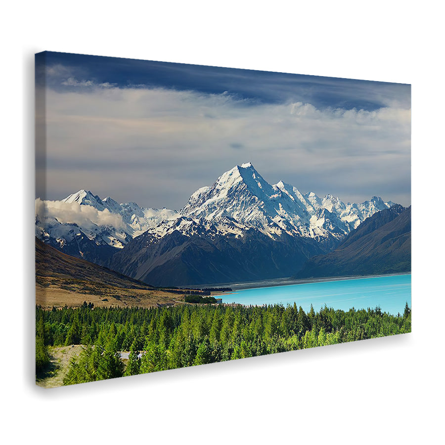 Mount Cook New Zealand Canvas Wall Art Canvas Prints, Prints For Sal UnixCanvas