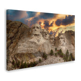 Mount Rushmore National Memorial Canvas Wall Art - Canvas Prints, Prints for Sale, Canvas Painting, Canvas On Sale