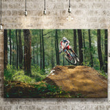 Mountain Bike, Dirt Bike Wall Decor Canvas Prints Wall Art Home Decor - Painting Canvas, Ready to hang