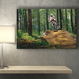 Mountain Bike, Dirt Bike Wall Decor Canvas Prints Wall Art Home Decor - Painting Canvas, Ready to hang