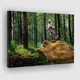 Mountain Bike, Dirt Bike Wall Decor Canvas Prints Wall Art Home Decor - Painting Canvas, Ready to hang