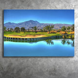 Mountain Golf Course Canvas Prints Wall Art - Painting Canvas, Art Prints, Wall Decor, Home Decor, Prints for Sale