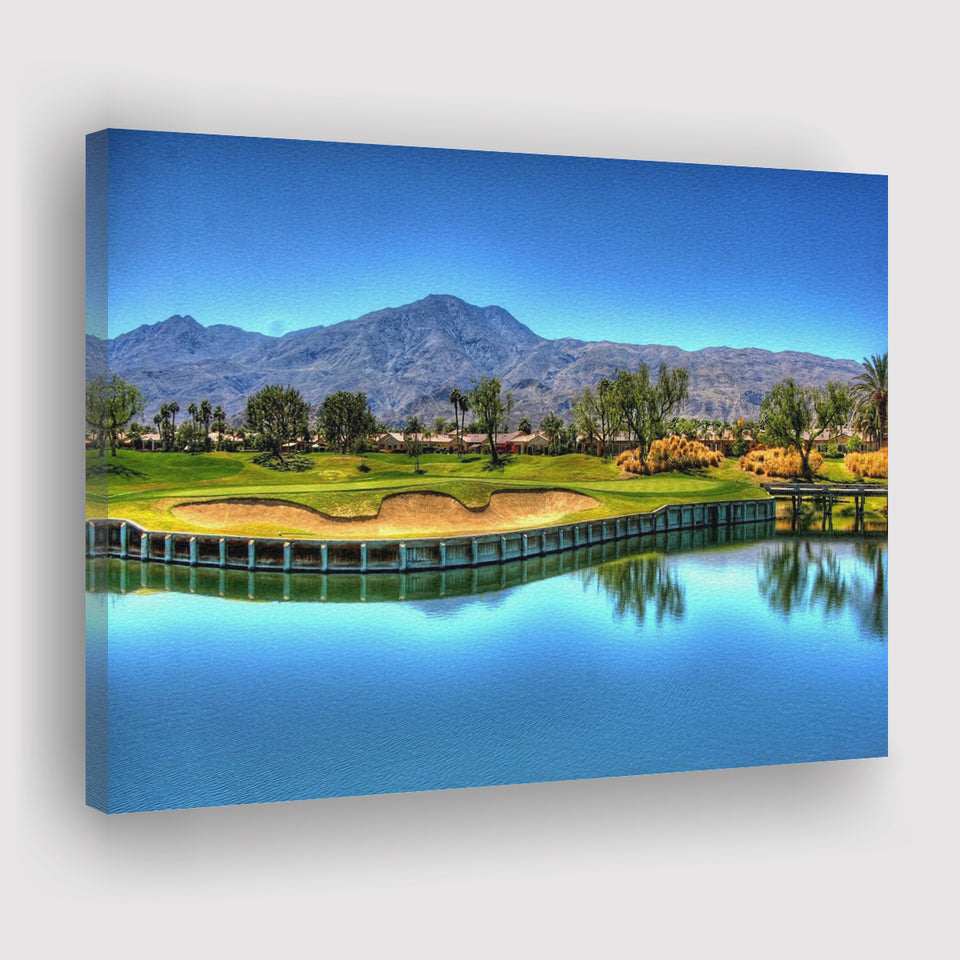 Mountain Golf Course Canvas Prints Wall Art - Painting Canvas, Art Prints, Wall Decor, Home Decor, Prints for Sale