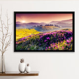 Mountain  Sunrise Framed Canvas Prints Wall Art Decor, Framed Picture, Floating Frame