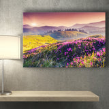 Mountain  Sunrise Canvas Prints Wall Art Decor - Painting Canvas,Home Decor, Ready to Hang