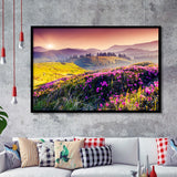 Mountain  Sunrise Framed Art Prints Wall Art Decor, Framed Picture, Home Decor