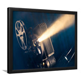 Movie Projector Framed Art Prints Wall Decor - Painting Prints, Framed Picture, Home Decor