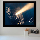 Movie Projector Framed Art Prints Wall Decor - Painting Prints, Framed Picture, Home Decor