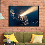 Movie Projector Framed Art Prints Wall Decor - Painting Prints, Framed Picture, Home Decor