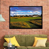 Muirfield Golf Club Hole 18, Gullane, Scotland, Golf Sport Print, Golf Lover, Framed Art Prints Home Decor