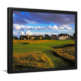 Muirfield Golf Club Hole 18, Gullane, Scotland, Golf Sport Print, Golf Lover, Framed Art Prints Home Decor