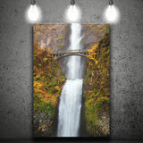Multnomah Waterfall Canvas Prints Wall Art - Canvas Painting, Painting Prints, Prints for Sale, Wall Decor, Home Decor
