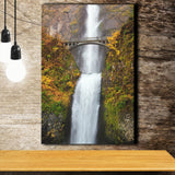 Multnomah Waterfall Canvas Prints Wall Art - Canvas Painting, Painting Prints, Prints for Sale, Wall Decor, Home Decor