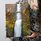 Multnomah Waterfall Canvas Prints Wall Art - Canvas Painting, Painting Prints, Prints for Sale, Wall Decor, Home Decor