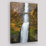 Multnomah Waterfall Canvas Prints Wall Art - Canvas Painting, Painting Prints, Prints for Sale, Wall Decor, Home Decor