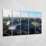 Munich Olympic Stadium, Stadium Canvas, Sport Art, Gift for him, Multi Panels B, Canvas Prints Wall Art Decor