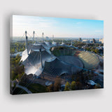 Munich Olympic Stadium, Stadium Canvas, Sport Art, Gift for him, Fan Gift, Canvas Prints Wall Art Decor
