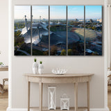 Munich Olympic Stadium, Stadium Canvas, Sport Art, Gift for him, Multi Panels B, Canvas Prints Wall Art Decor