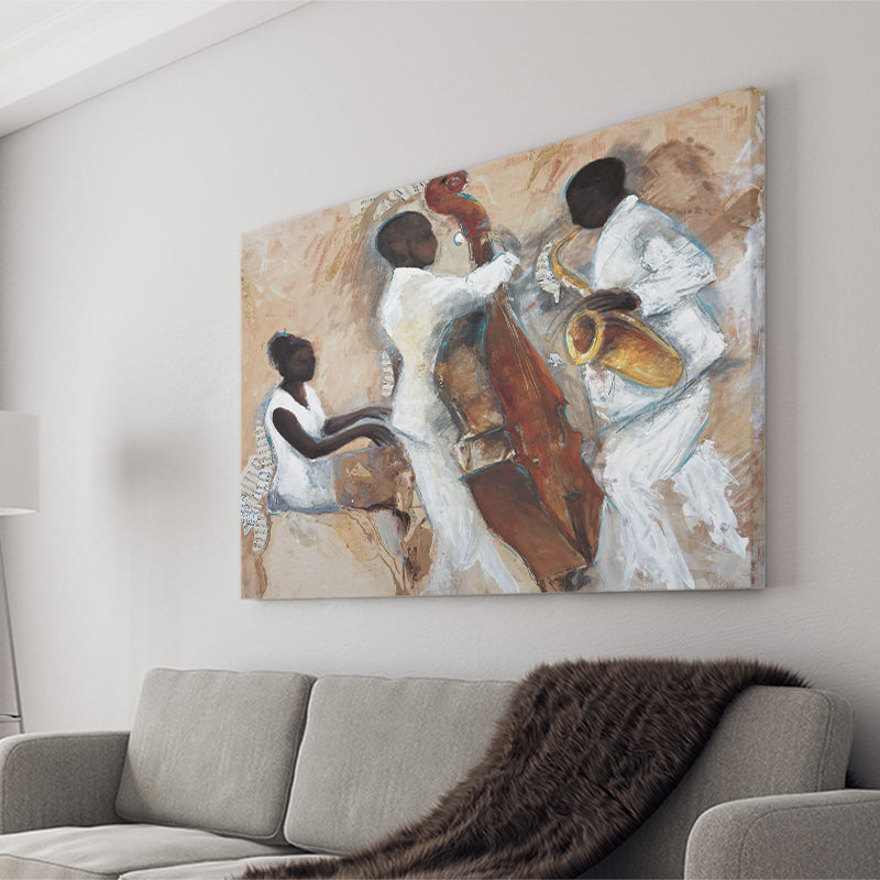 Music Jazz Musical Instruments Wall Decor Canvas Prints Wall Art Decor - Painting Canvas,Home Decor, Ready to Hang