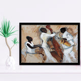 Music Jazz Musical Instruments Wall Decor Framed Art Prints Wall Art Decor, Framed Picture, Home Decor