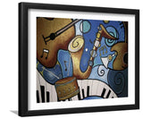 Musical Mural-Music art, Art print, Frame art, Plexiglass cover