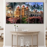 Mysuru 5 Piece B Canvas Prints Wall Art Decor, Multi Panels,Large Canvas, Home Decor