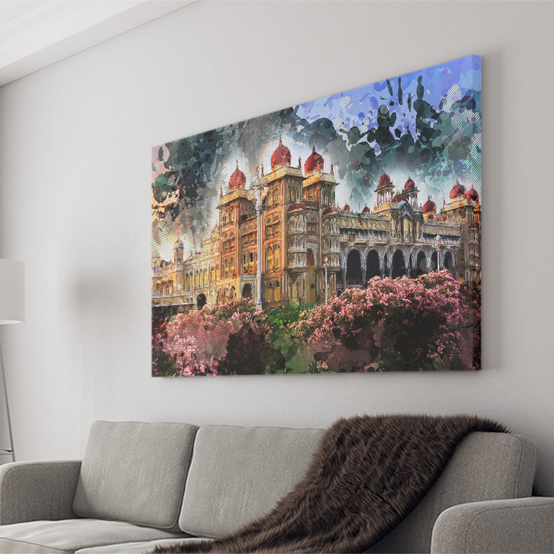 Mysuru Canvas Prints Wall Art Decor - Painting Canvas, Art Print, Home Decor, Ready to Hang