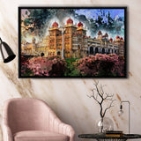 Mysuru Framed Canvas Prints Wall Art Decor - Painting Canvas, Framed Picture, Home Decor
