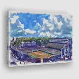 NC State Wolfpack Carter–Finley Stadium Watercolor, Sport Art Prints Fan Gift, Canvas Prints Wall Art Decor