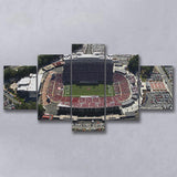 NC State Wolfpack Stadium Canvas Prints Carter Finley Stadium Wall,Multi Panels,Sport Stadium Art Prints, Fan Gift