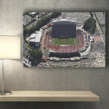 NC State Wolfpack Stadium Canvas Prints Carter Finley Stadium Wall,Sport Stadium Art Prints, Fan Gift, Wall Decor