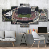 NC State Wolfpack Stadium Canvas Prints Carter Finley Stadium Wall,Multi Panels,Sport Stadium Art Prints, Fan Gift